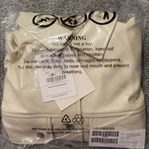 Pull&bear faux leather jacket - Picture 2 of 2